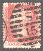 Great Britain Scott 33 Used Plate 85 - BJ